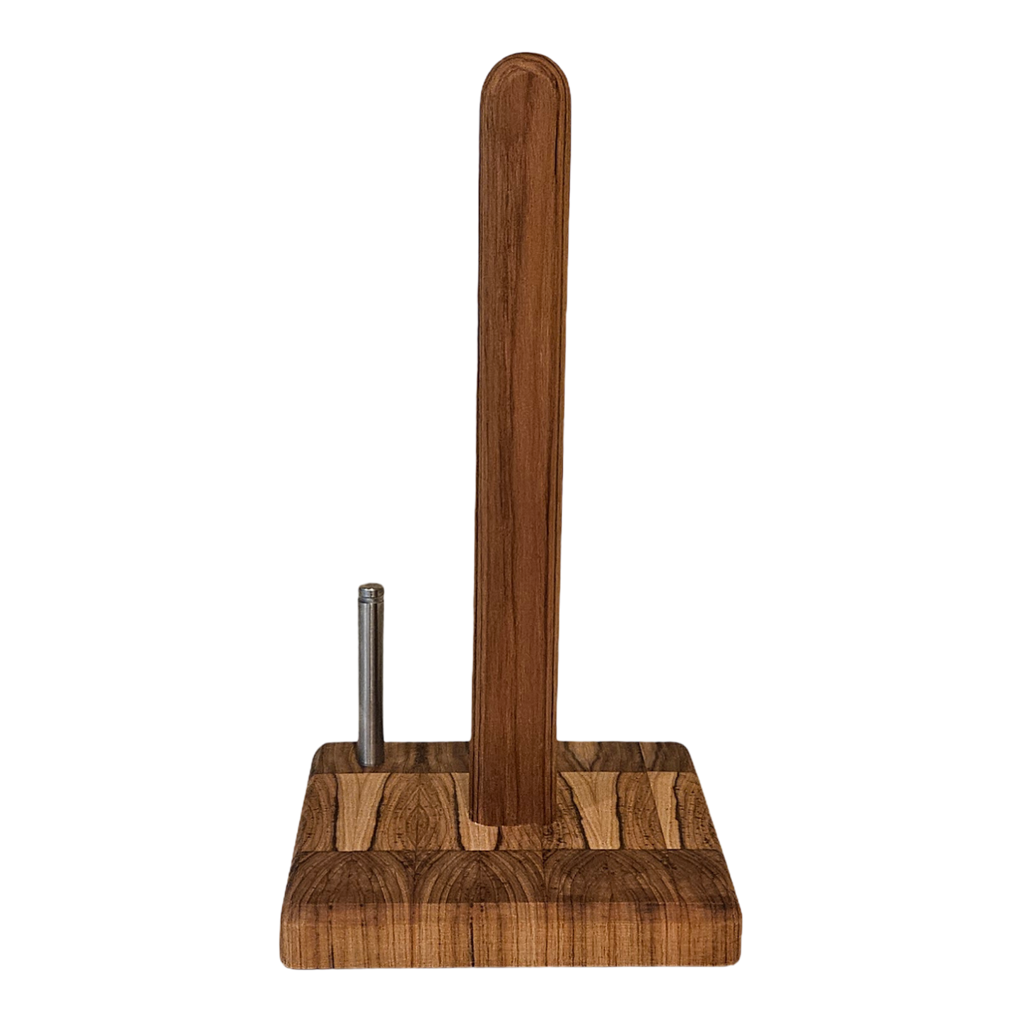 TEAK PAPER TOWEL HOLDER