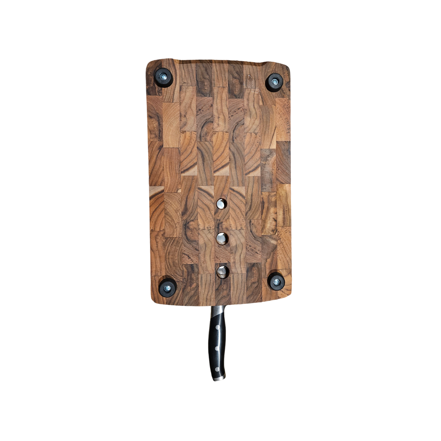 End-Grain Teak Bread and Butter board