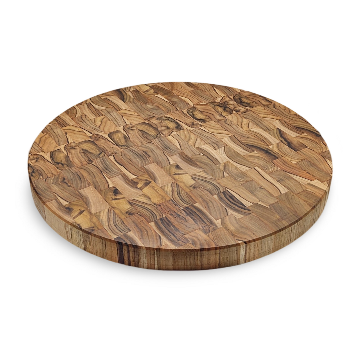 Lazy Susan 18in End Grain Teak