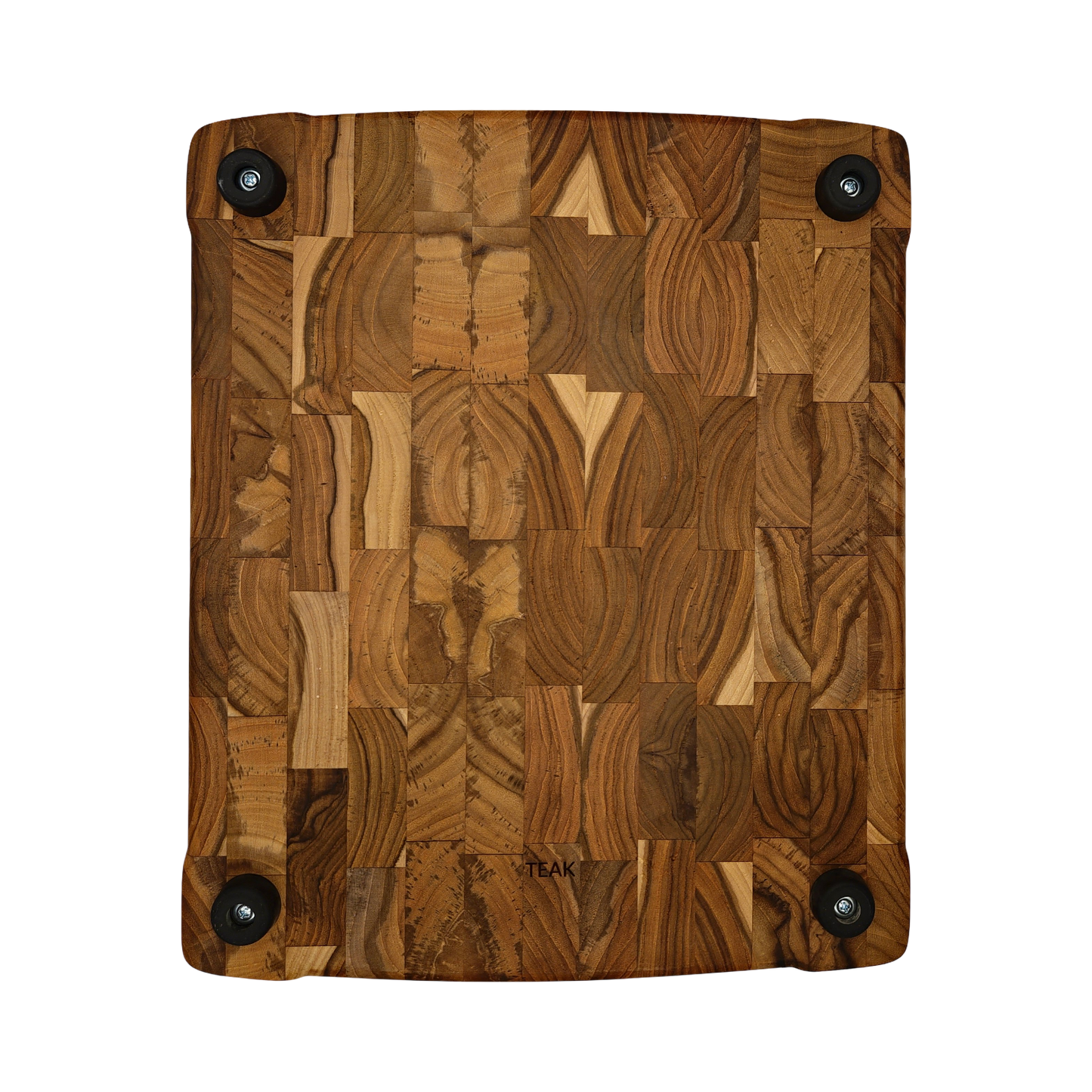 12.5 x 15 x 2 Teak Butcher With Juice Groove