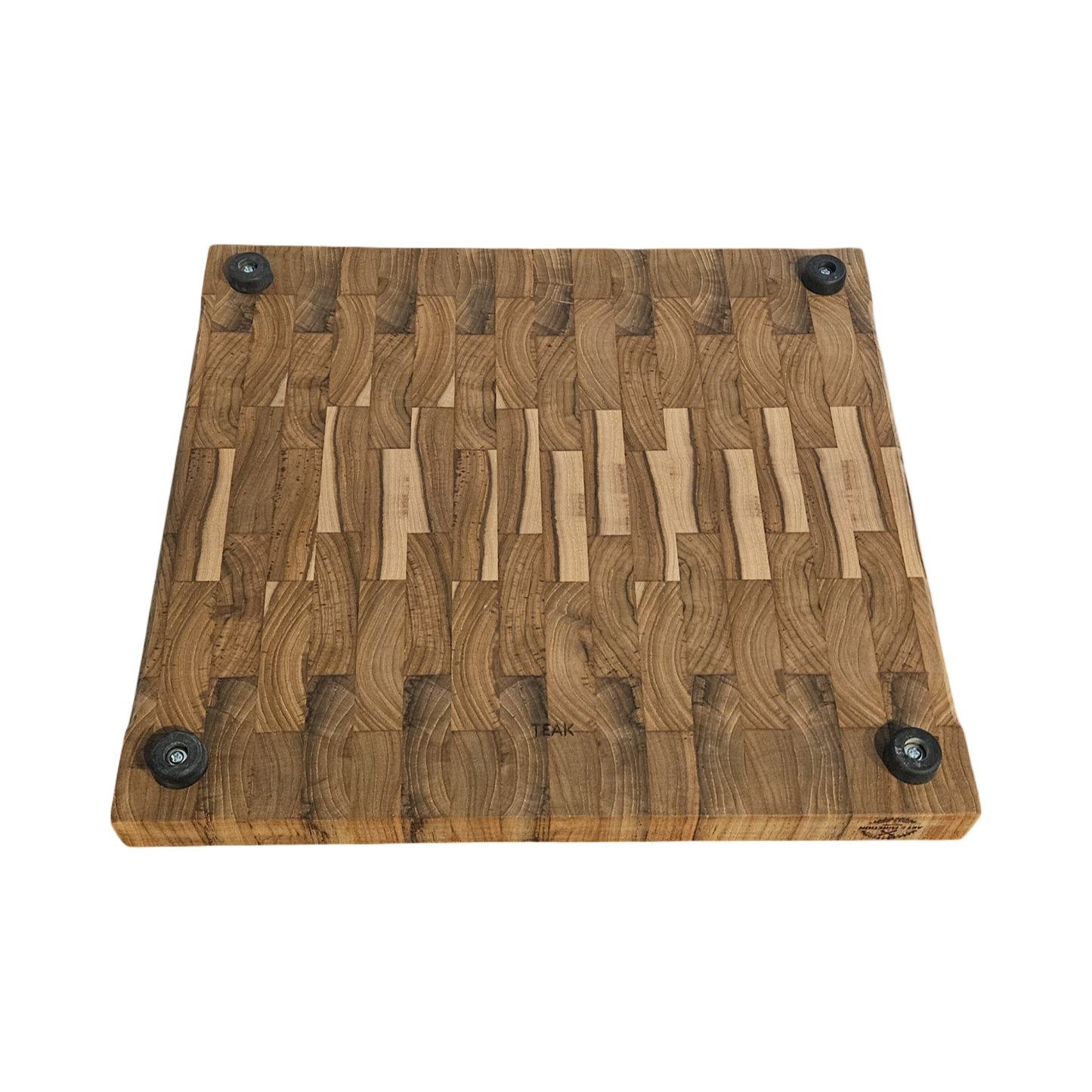 Large Teak Butcher Block