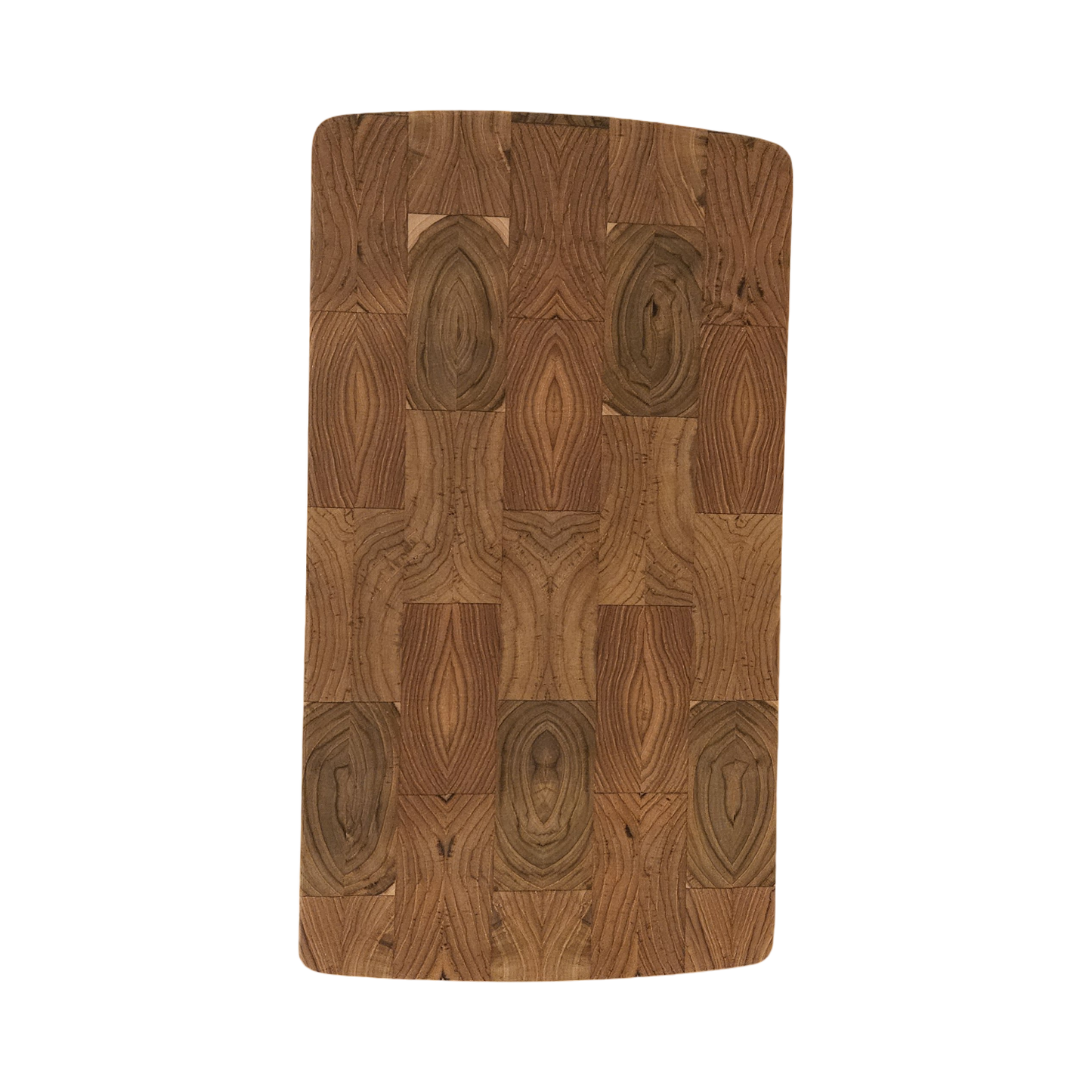 15.75 x 8.75 x 1.5 End Grain Teak Butcher Block/Cutting Board