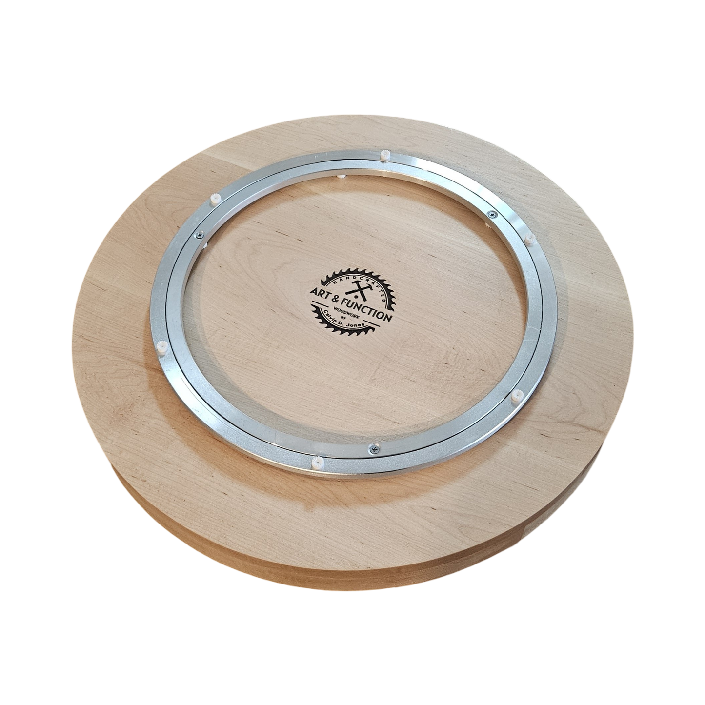 19in Hard Maple Lazy Susan