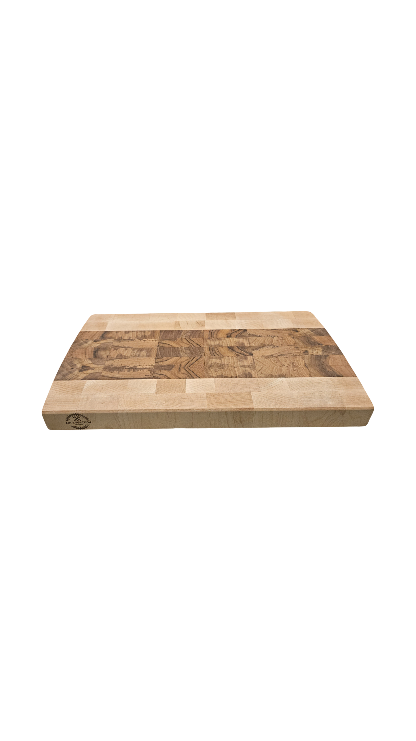 Maple and Teak Butcher Block