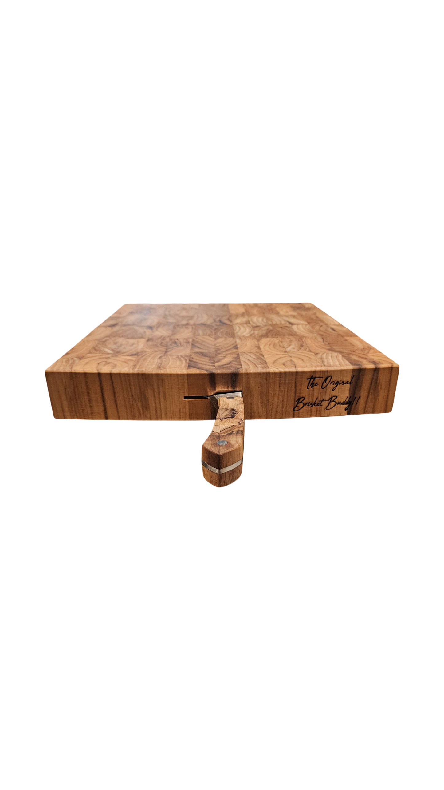 12.25 x 15 x 1.75 Teak Brisket Buddy
