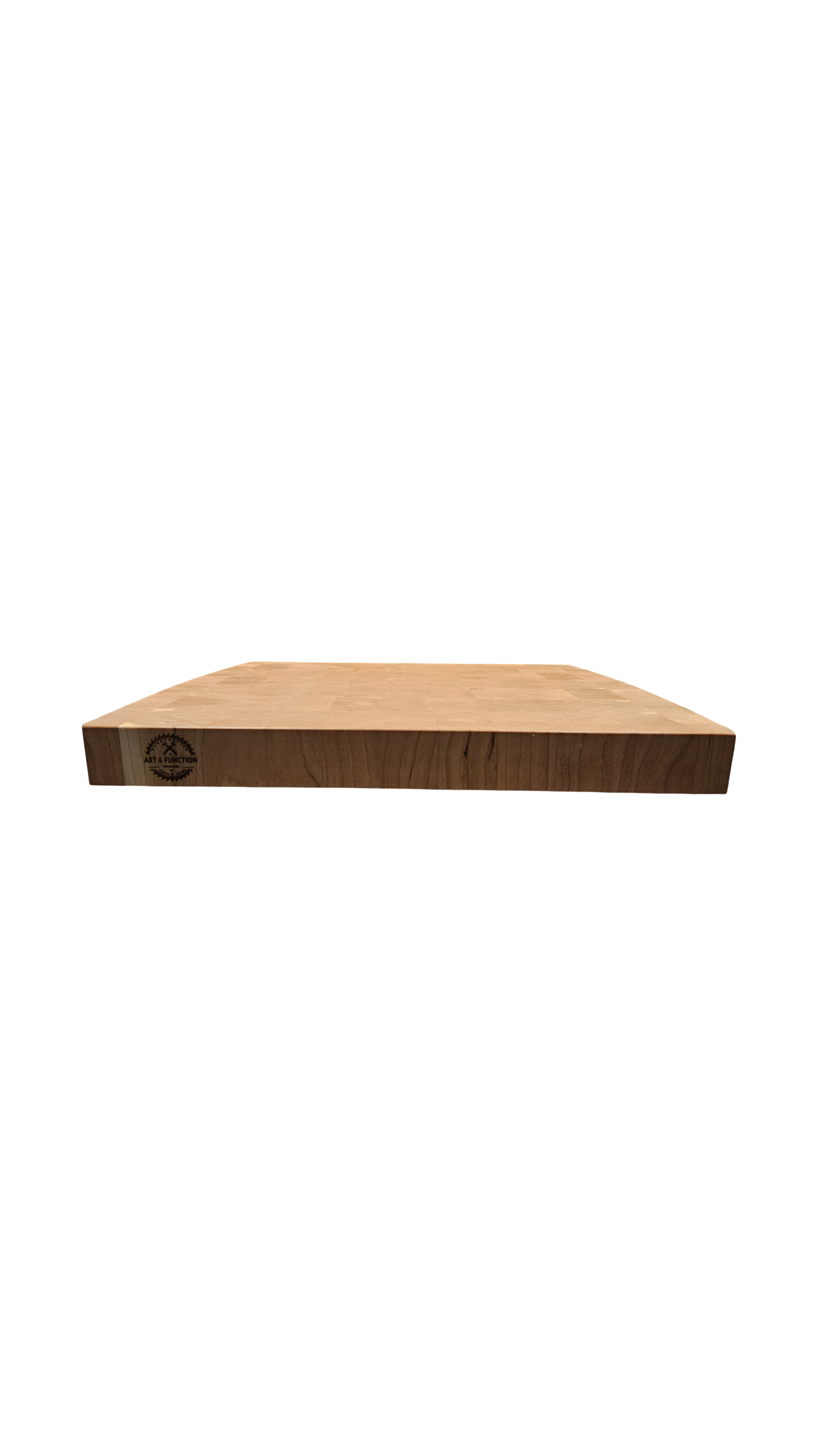 Large Cherry Wood Butcher Block