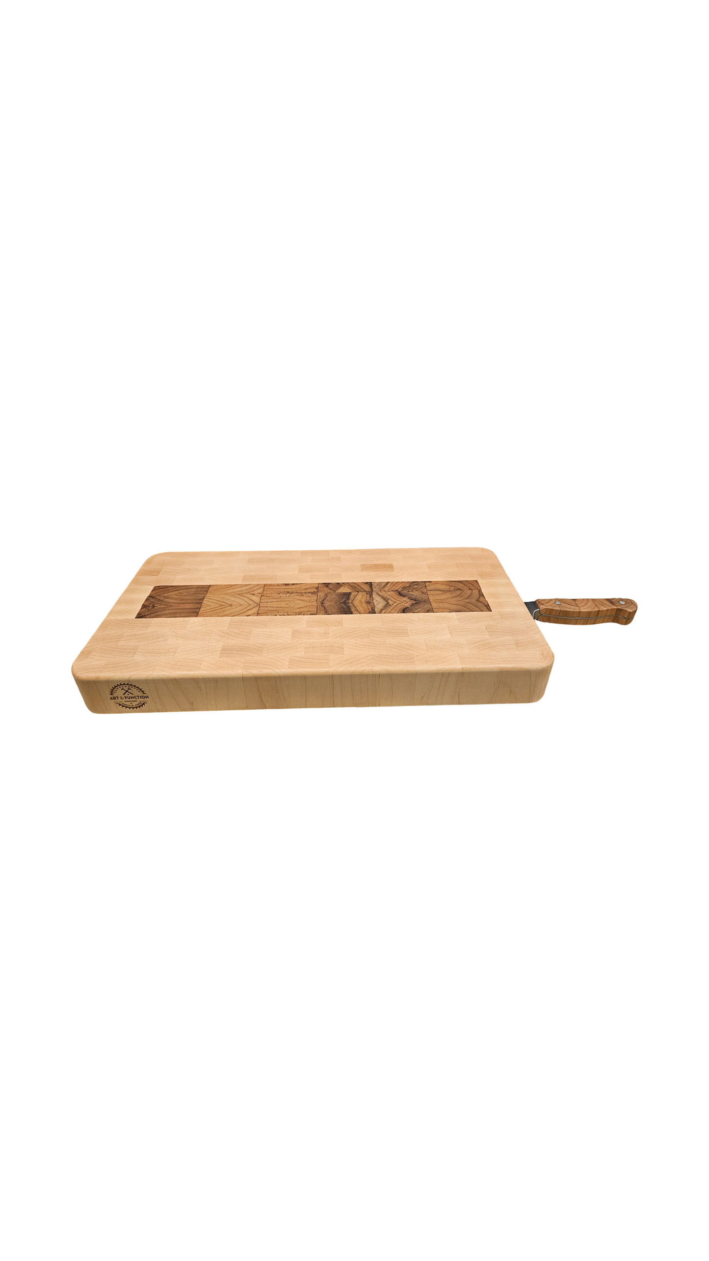 Hard Maple and Teak Brisket Buddy