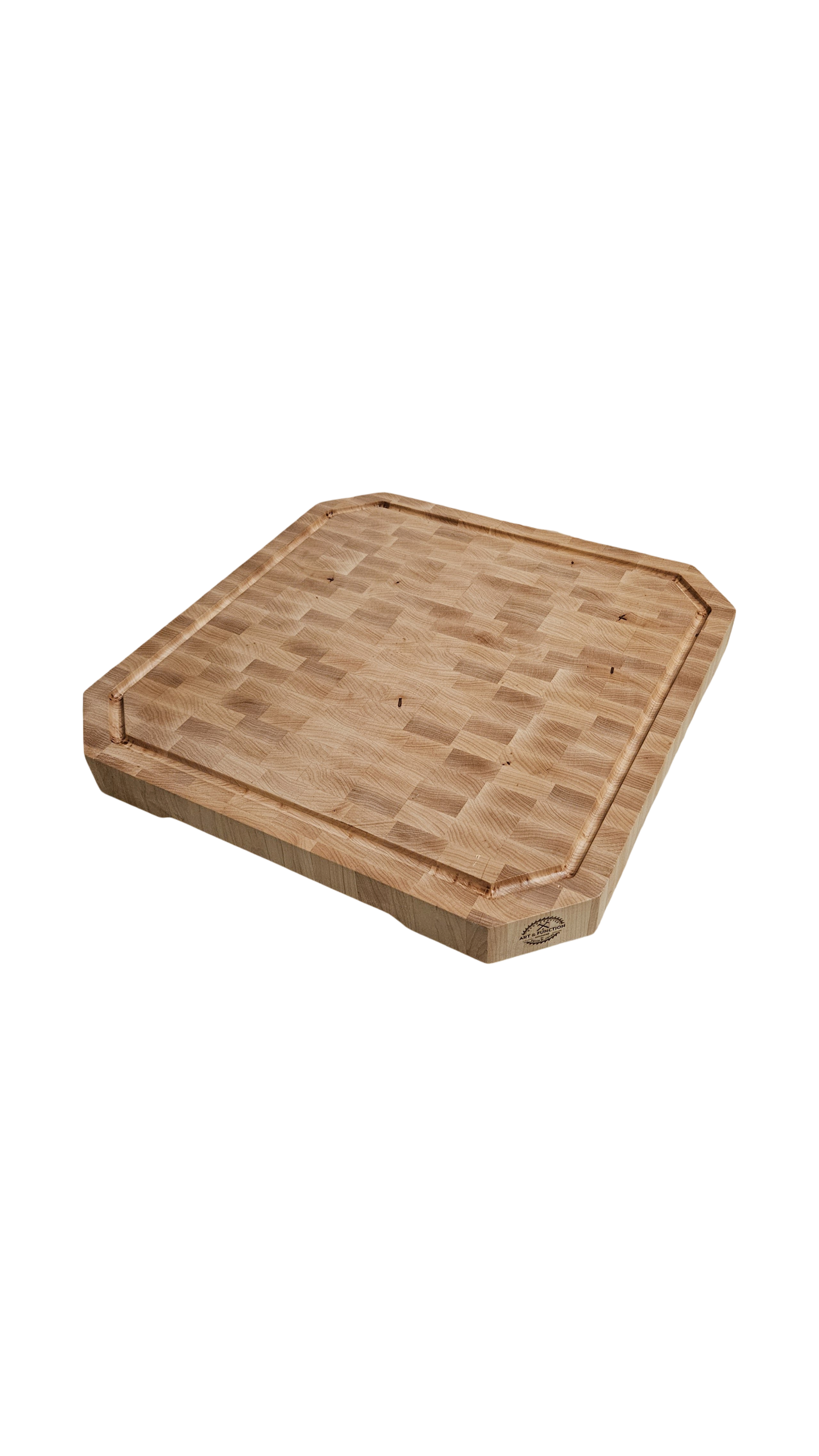 Large Octagon Maple Butcher Block