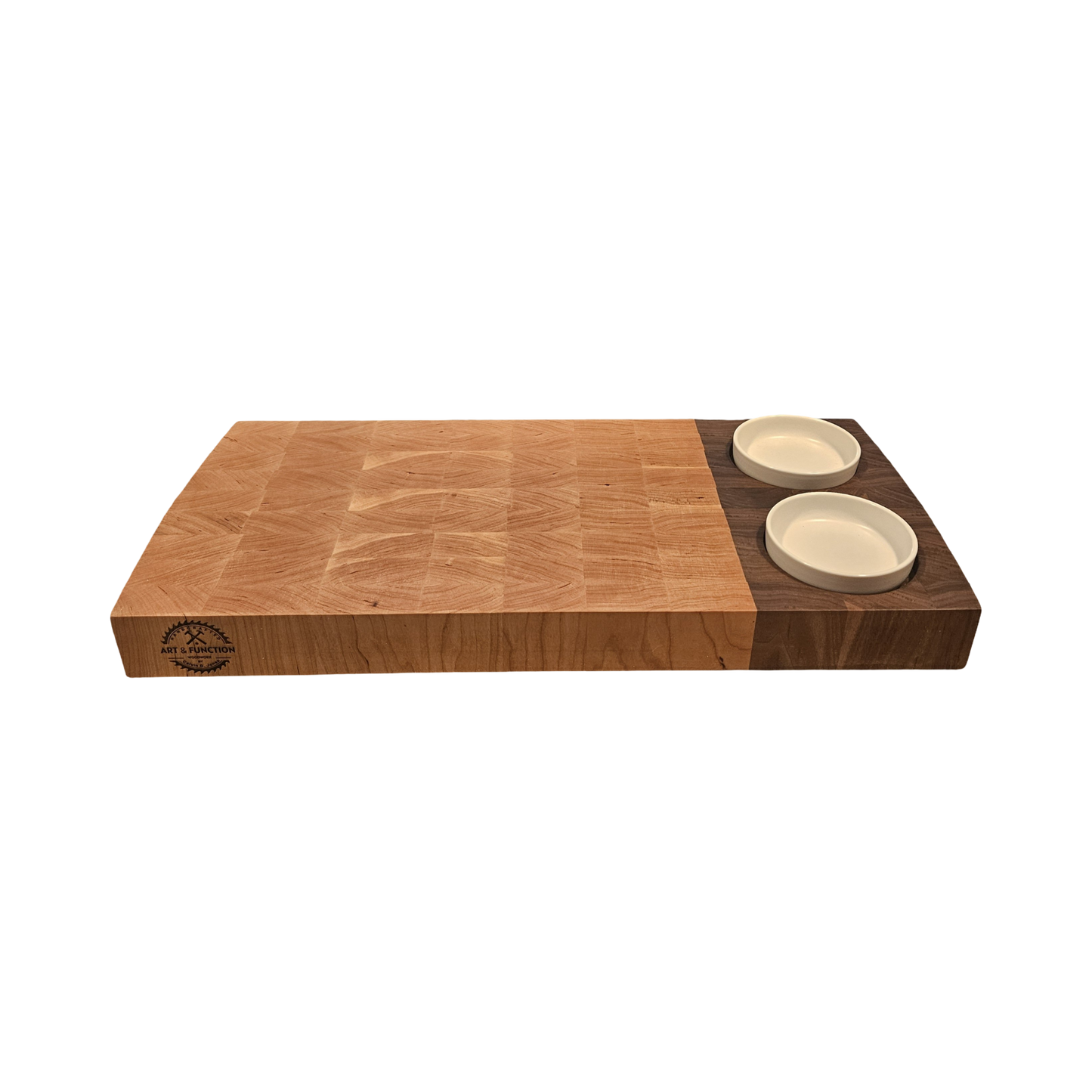 Cherry and Walnut charcuterie board