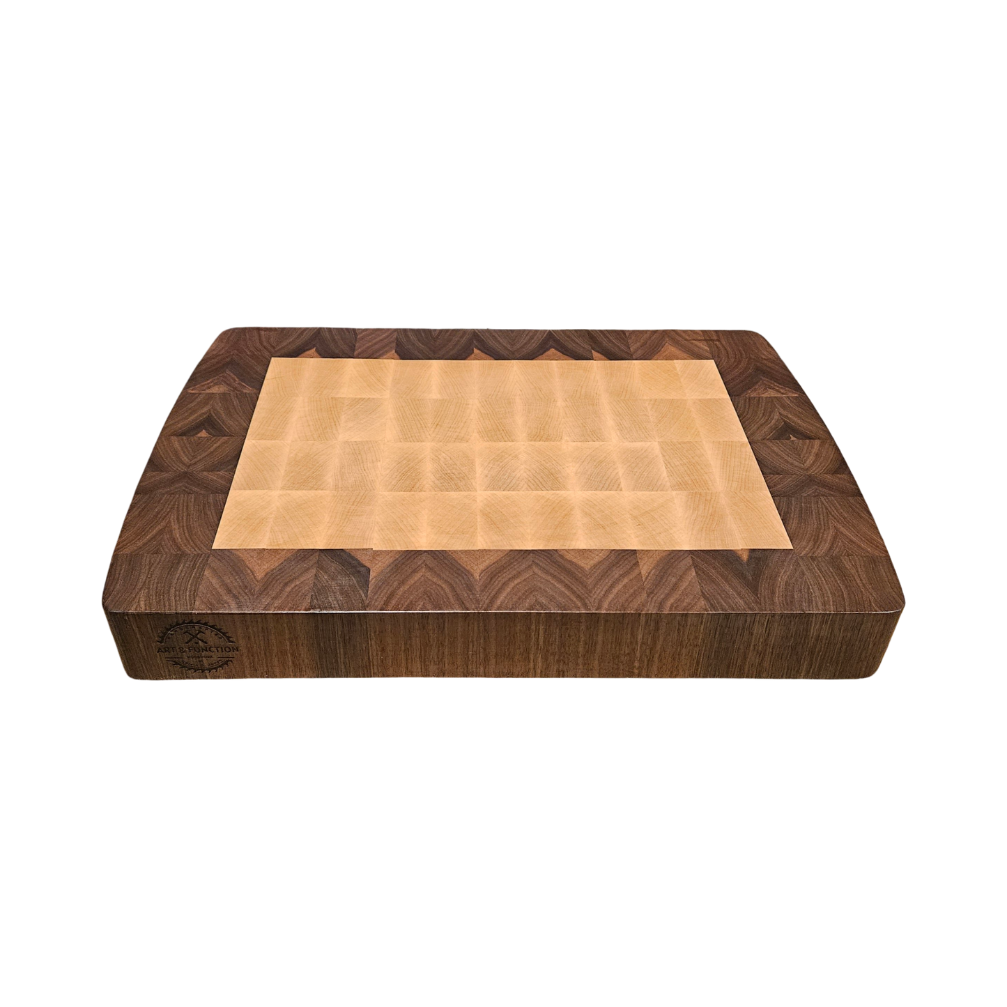 Hard Maple and Walnut Butcher Block