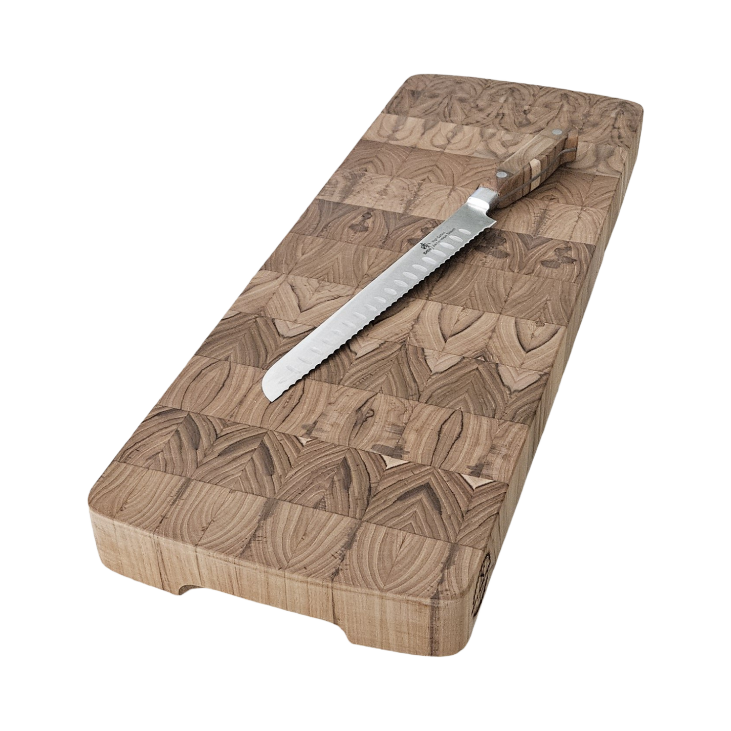 End Grain Teak Bread Board
