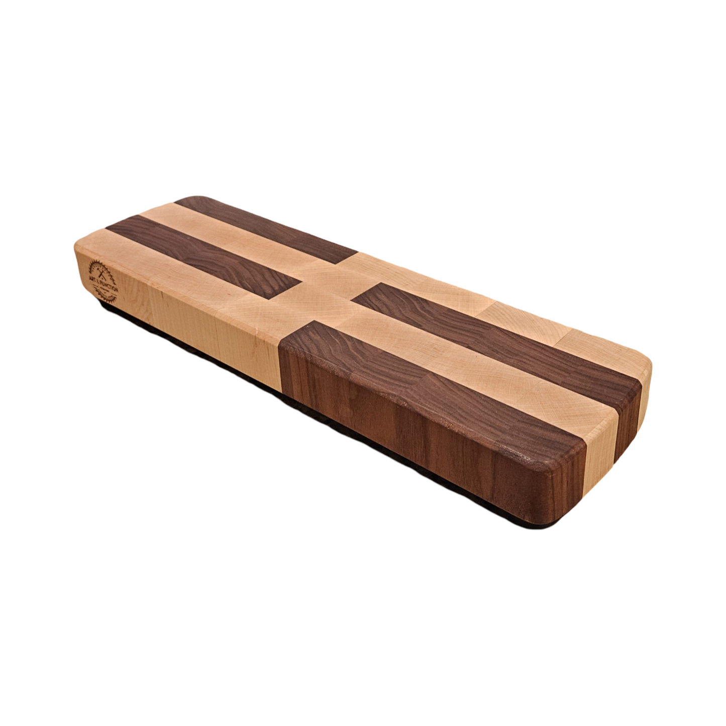 Hard Maple and Walnut Cheese / Sushi Block 15.75" x 4.75" x 1.5"