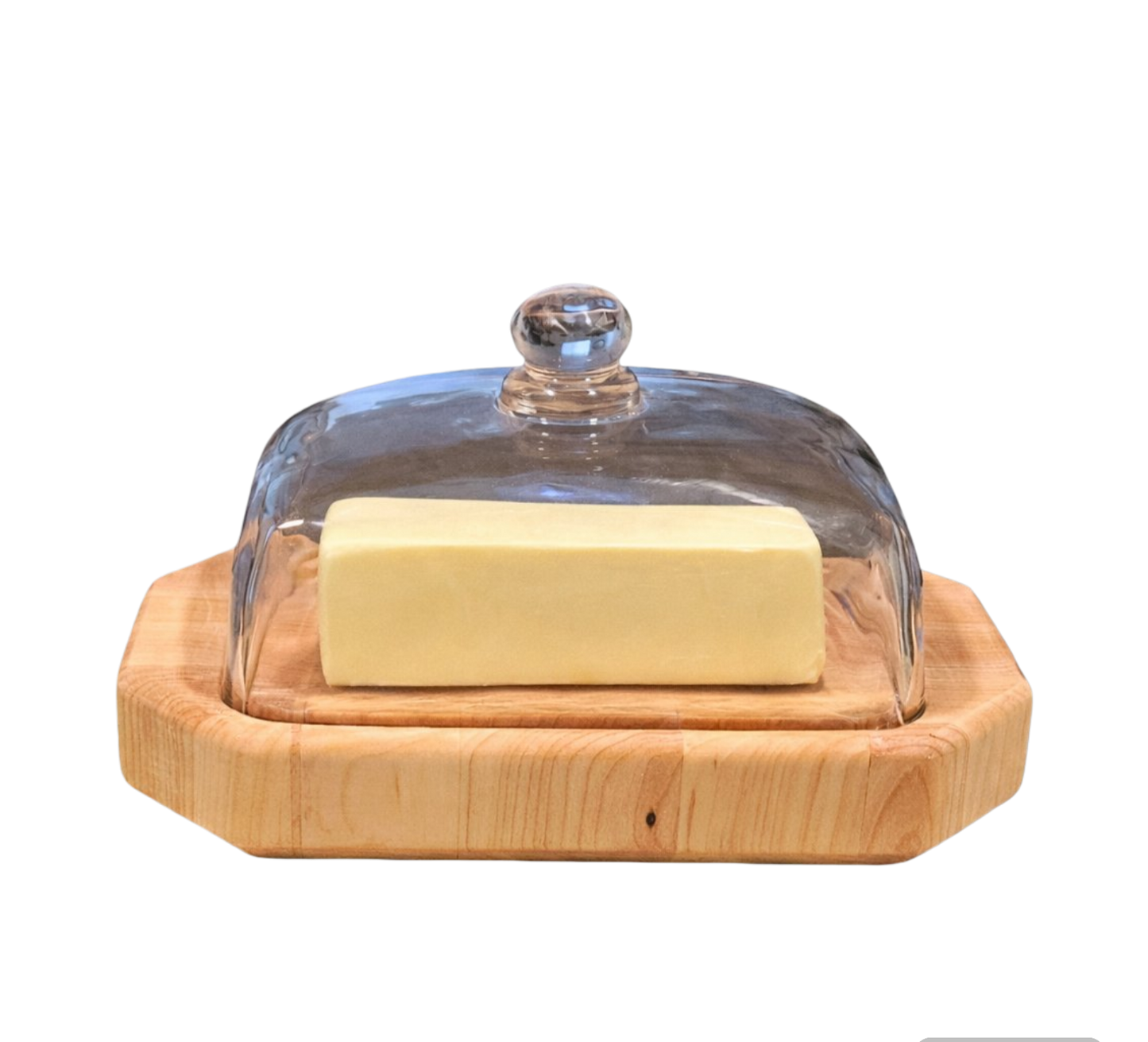 Hard Maple Butter Dish