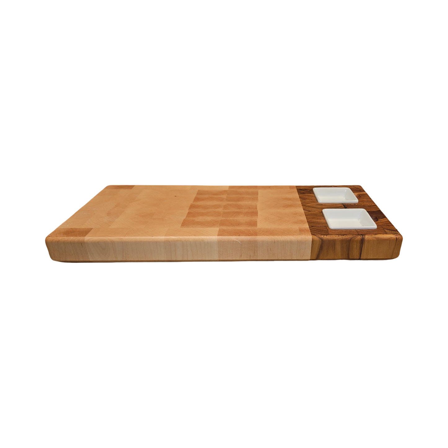 Hard Maple and Teak Charcuterie / Cutting Board