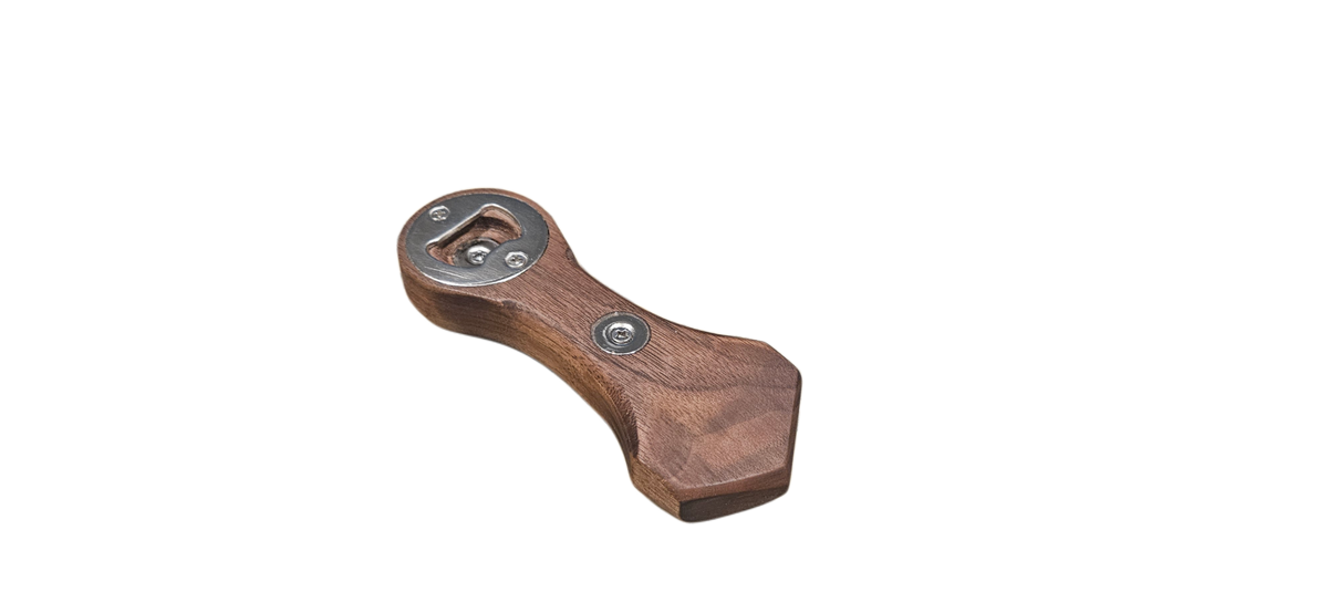 Walnut Bottle Opener