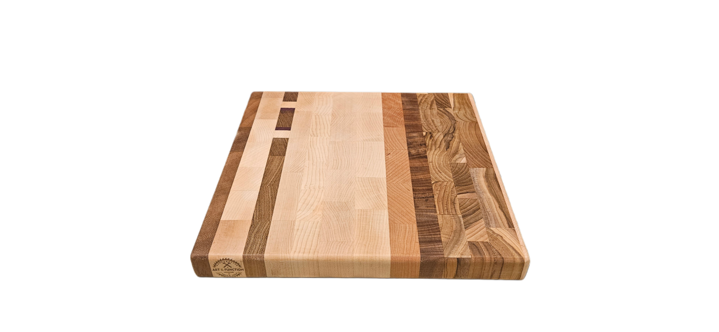 11.25 x 11.25 x 1.25 End Grain Butcher Block