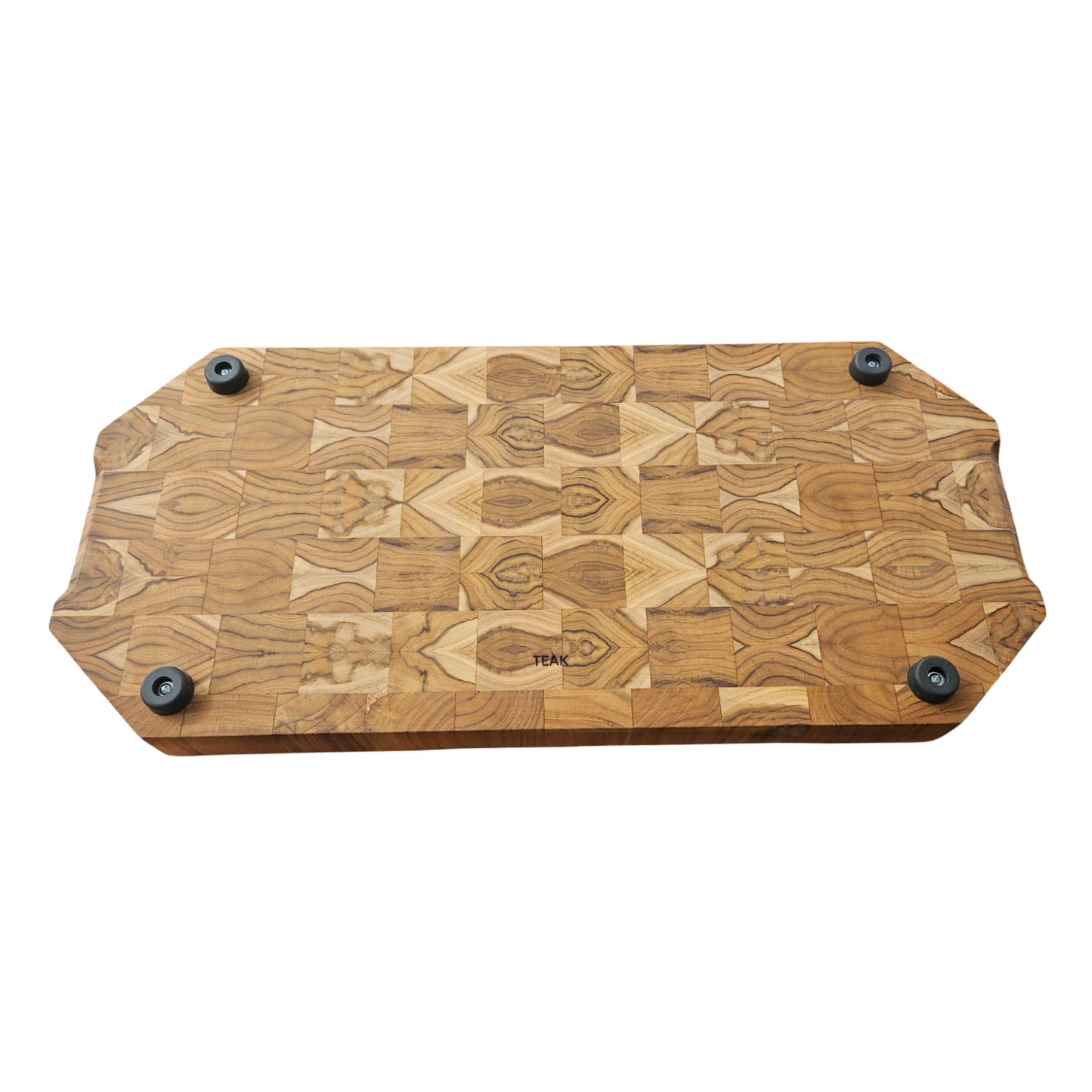 Large Teak Butcher Block