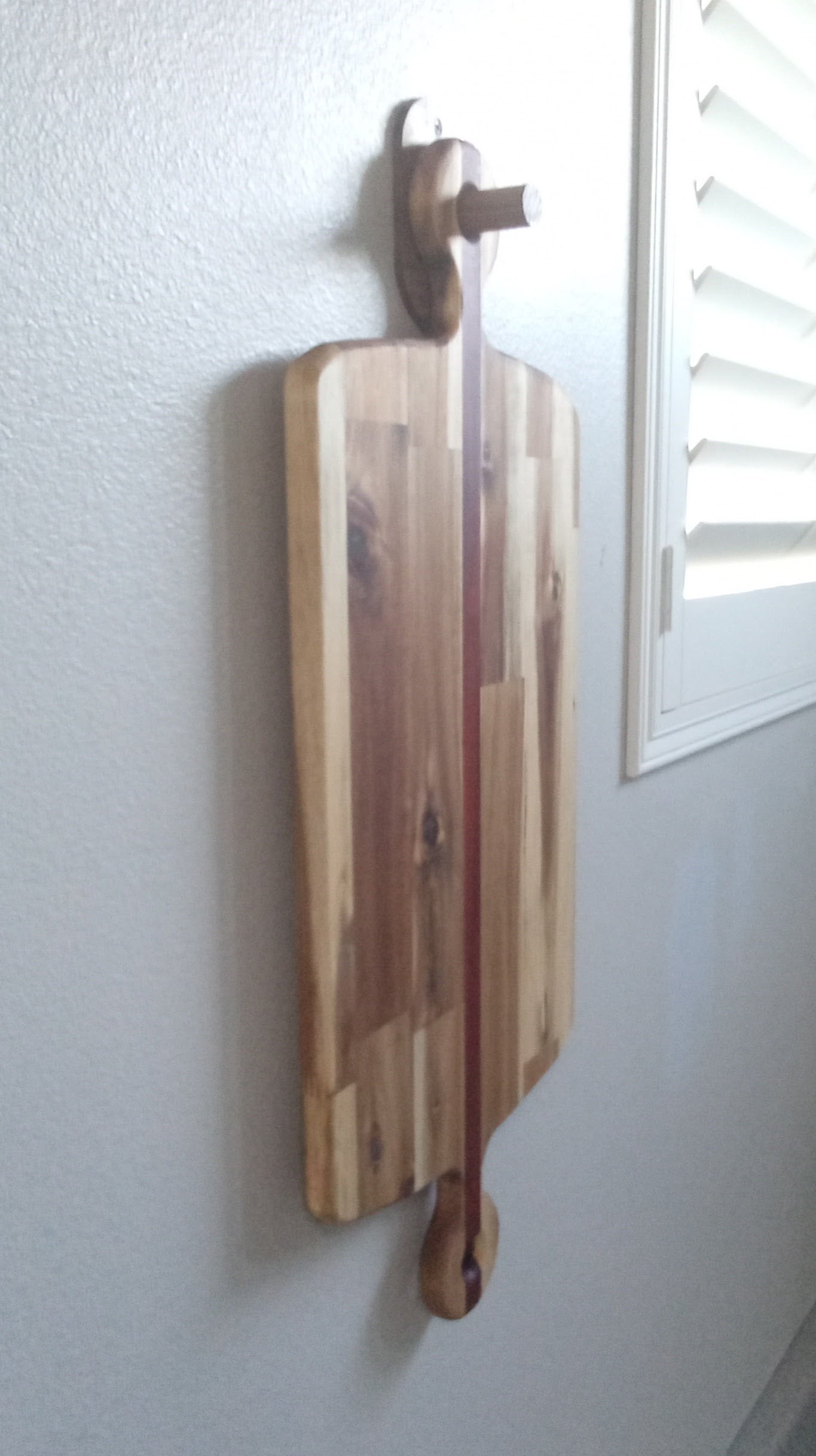 Large Acacia and Padauk Charcuterie Board