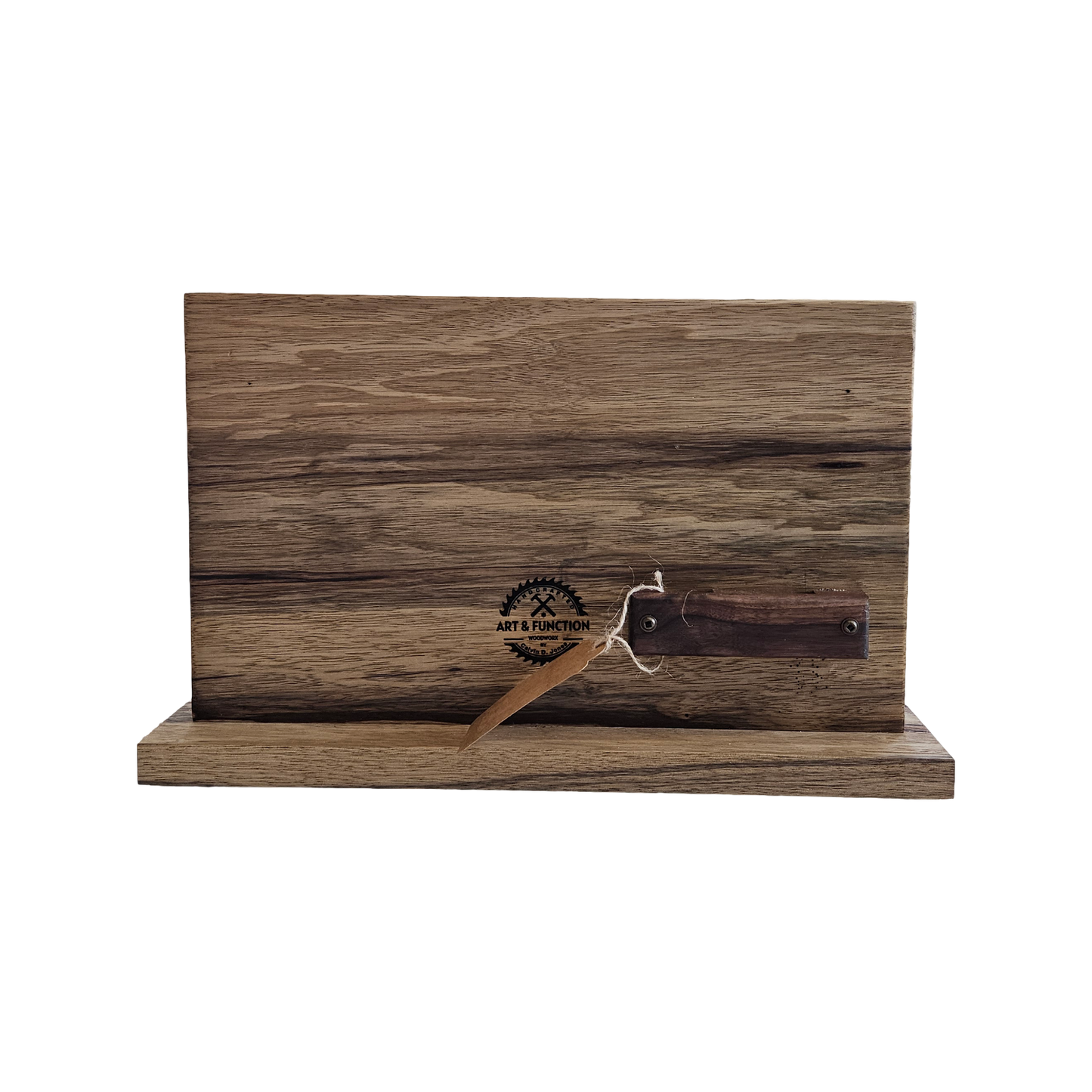 16" Exotic Wood Magnetic Knife Holder