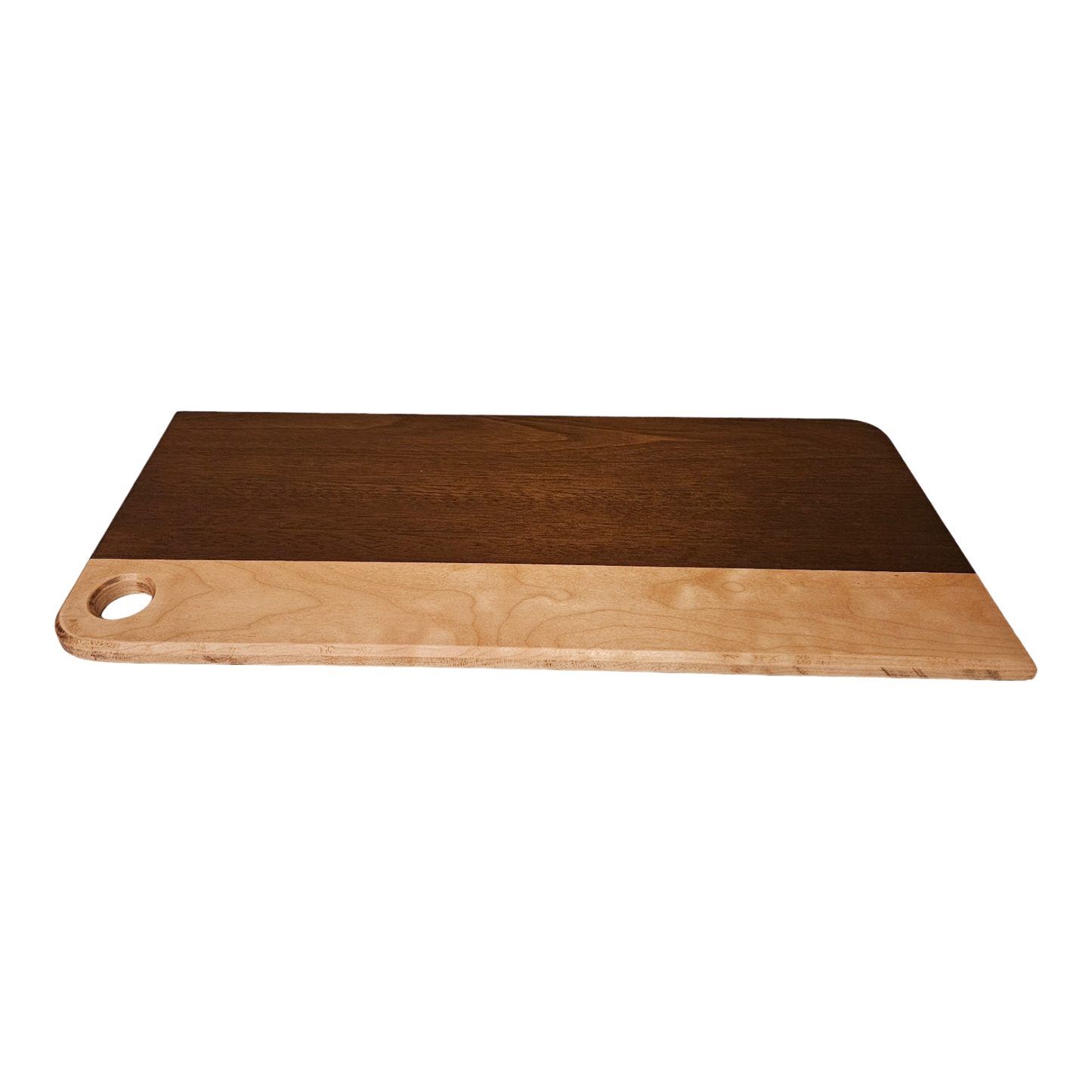 Maple & Peruvian Walnut Cutting board