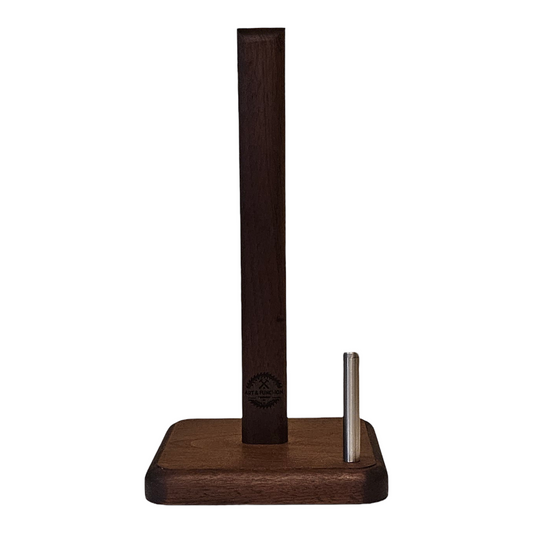 WALNUT PAPER TOWEL HOLDER