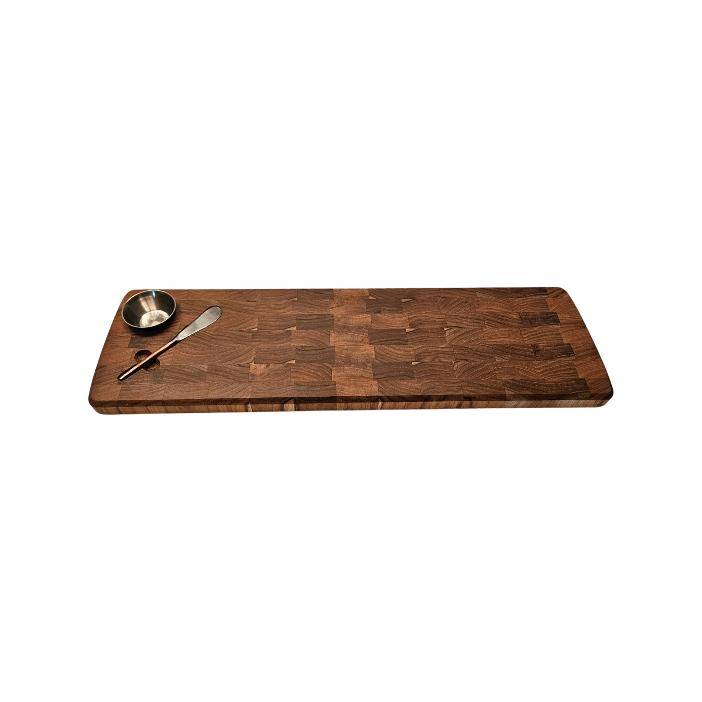 Teak "Bread n' Butta" Board (no bread knife)