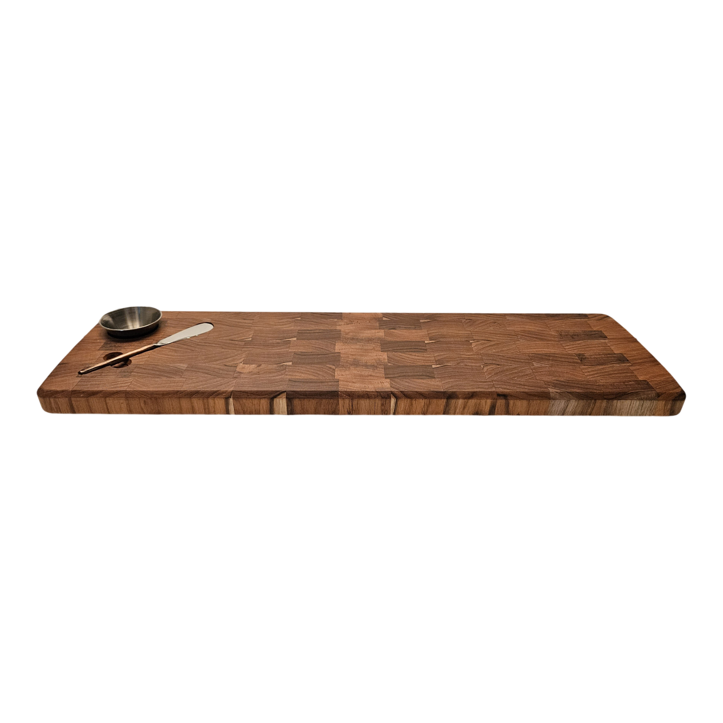 Teak "Bread n' Butta" Board (no bread knife)