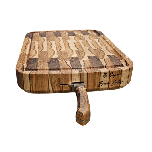 Brisket Buddy with Juice groove and 360 degree easy access groove