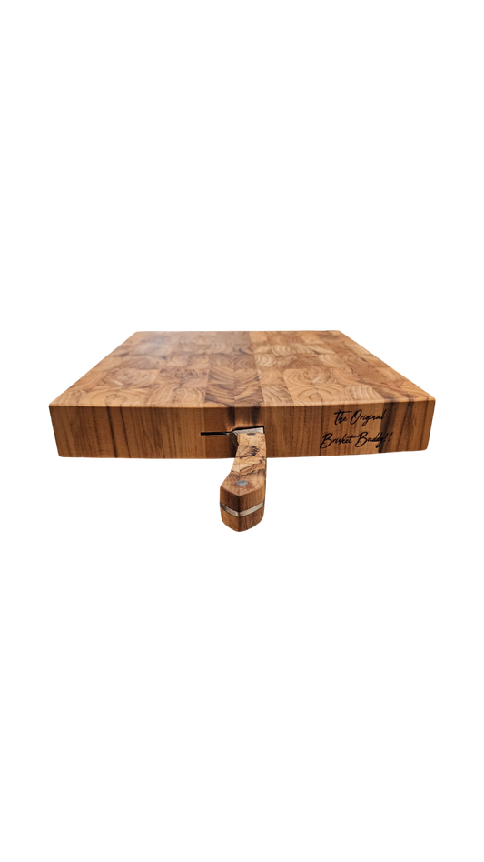 12.25 x 15 x 1.75 Teak Brisket Buddy