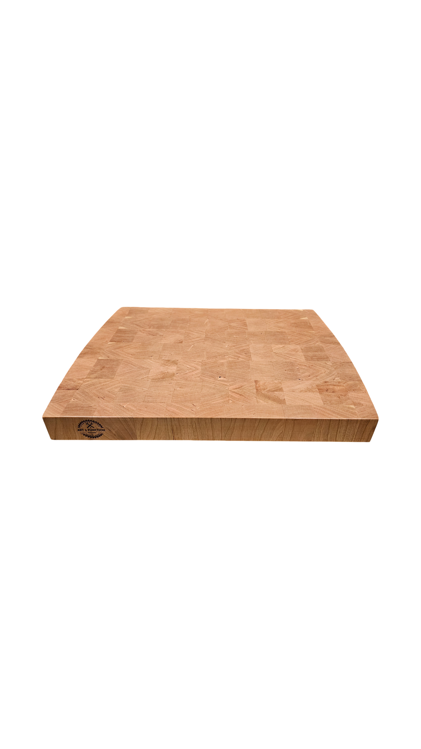 Large Cherry Wood Butcher Block