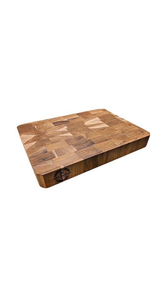 11.5" x 8.5" x 1.5"  Butcher Block