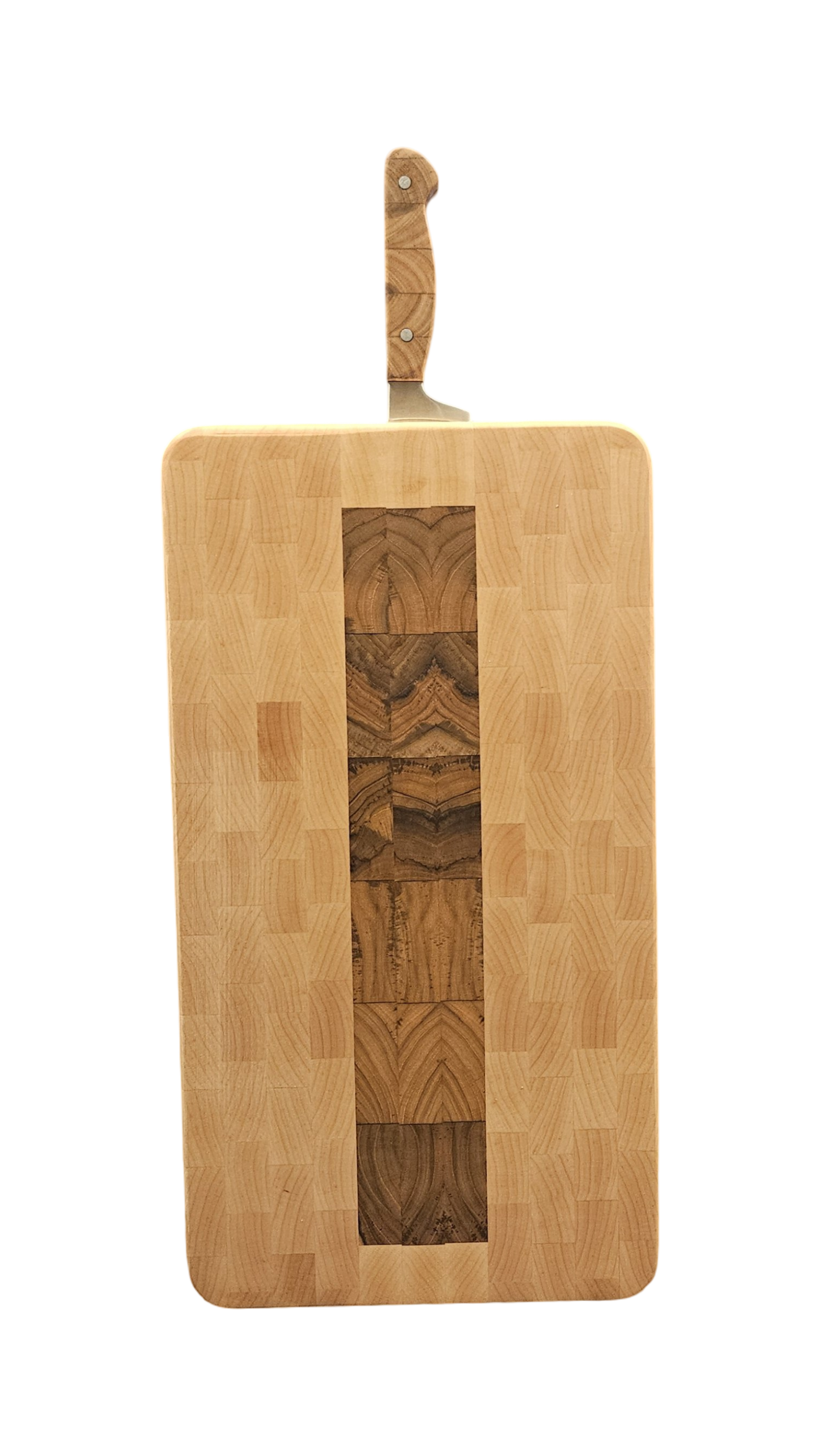 Hard Maple and Teak Brisket Buddy