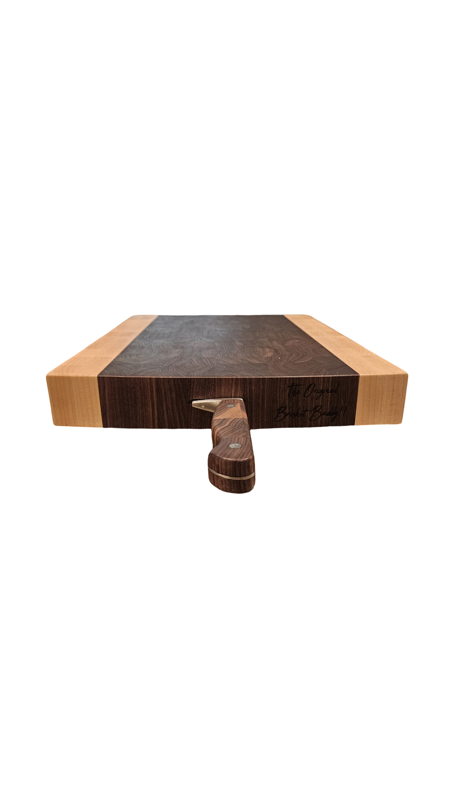 Large Walnut and Hard Maple Brisket Buddy