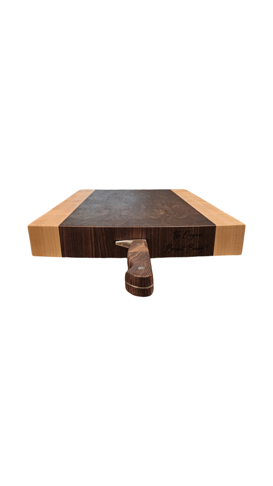 Large Walnut and Hard Maple Brisket Buddy