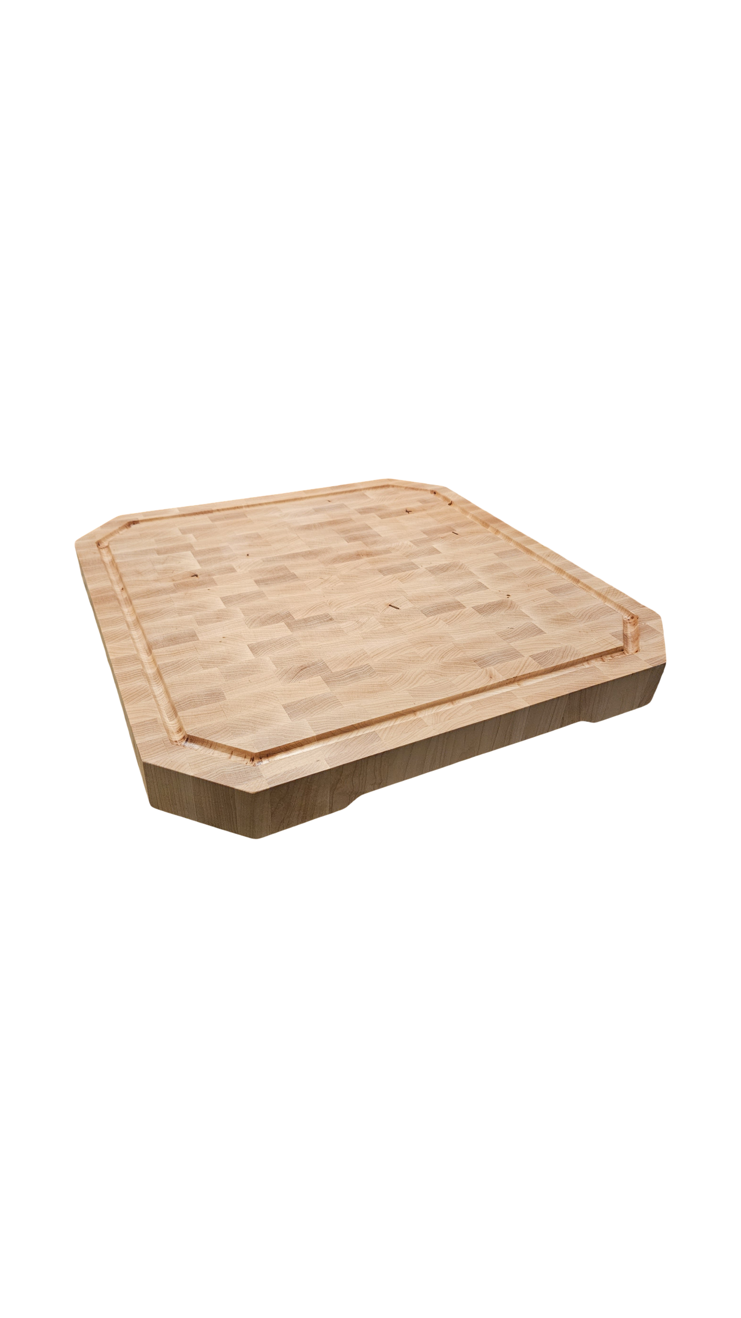 Large Octagon Maple Butcher Block