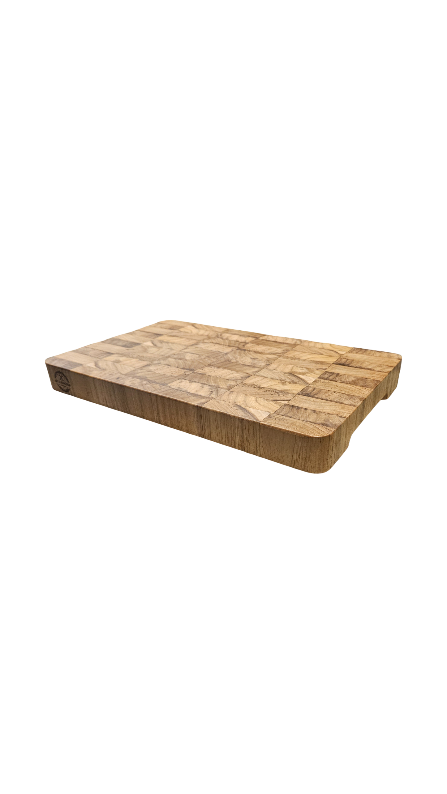 Mid Sized End Grain Teak Butcher Block