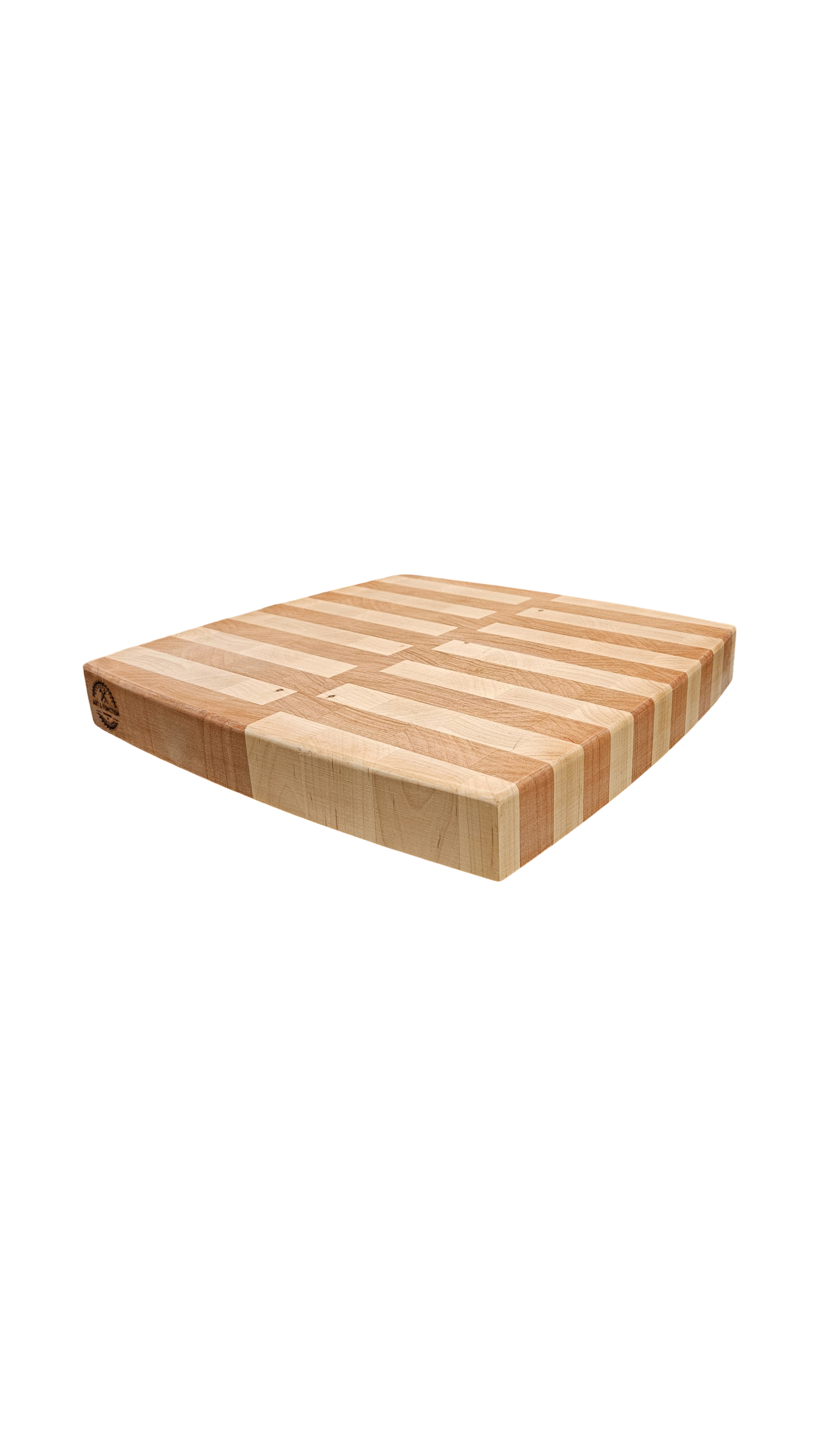 Cherry and Hard Maple End Grain Butcher Block