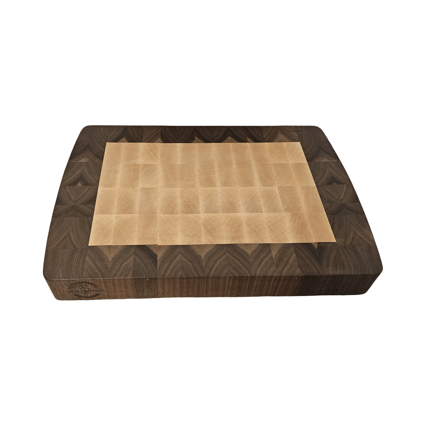 Hard Maple and Walnut Butcher Block