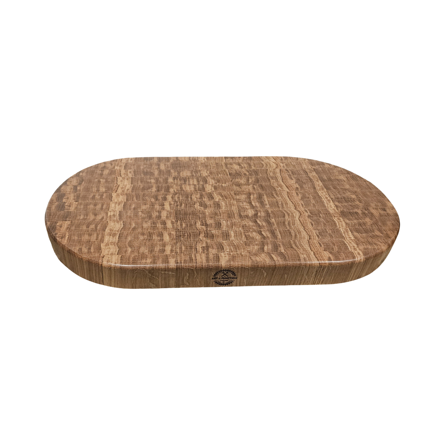 Capsule Shaped White Oak Butcher Block