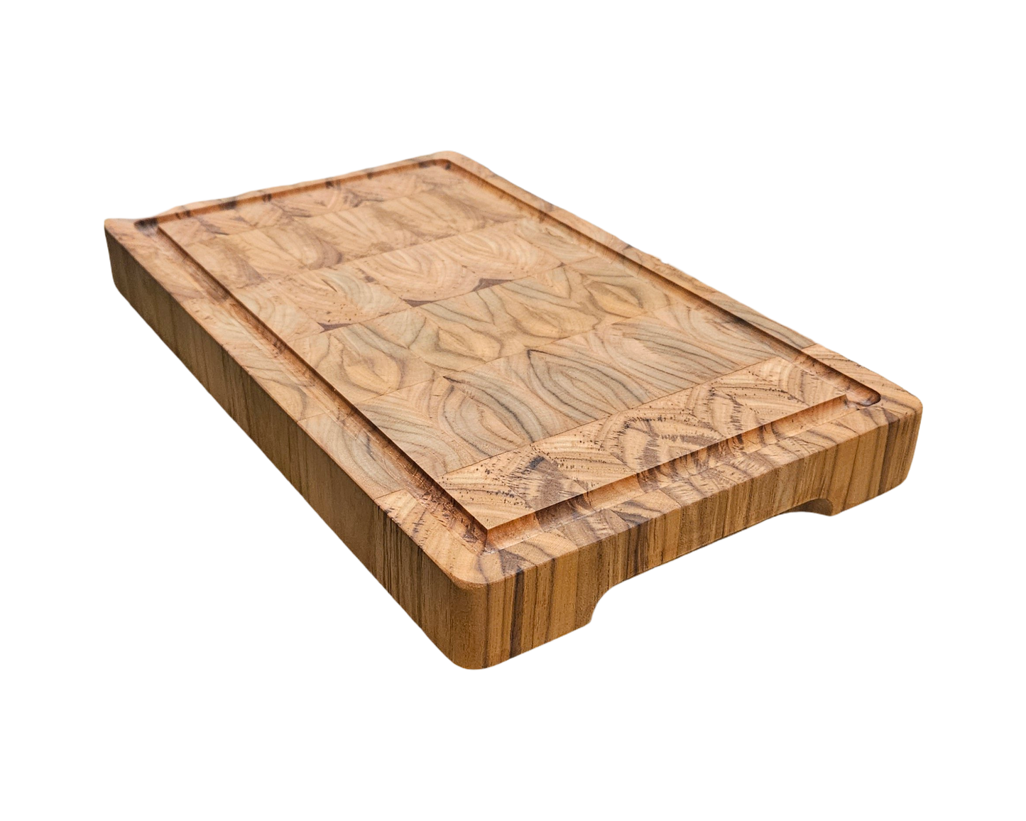 Mid sized End Grain Teak Butcher Block