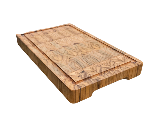 Mid sized End Grain Teak Butcher Block