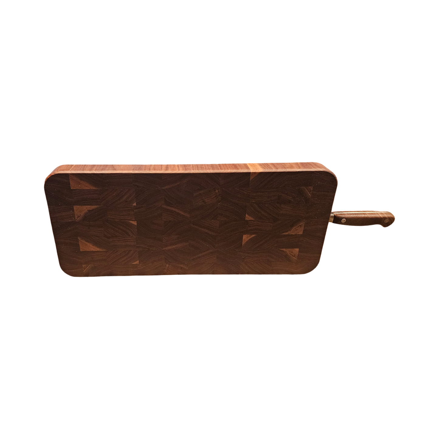 End Grain Walnut Bread Board