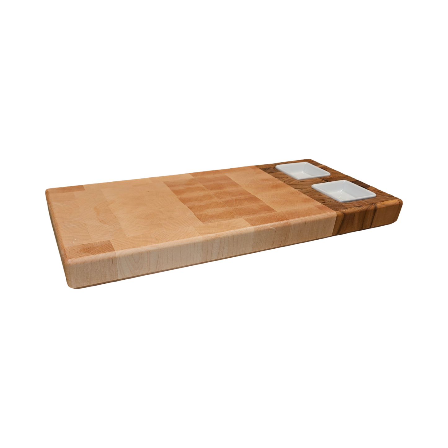 Hard Maple and Teak Charcuterie / Cutting Board