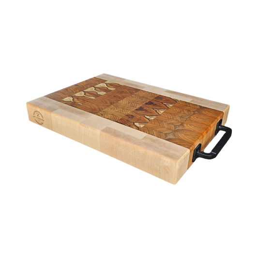 Large Teak Butcher Block