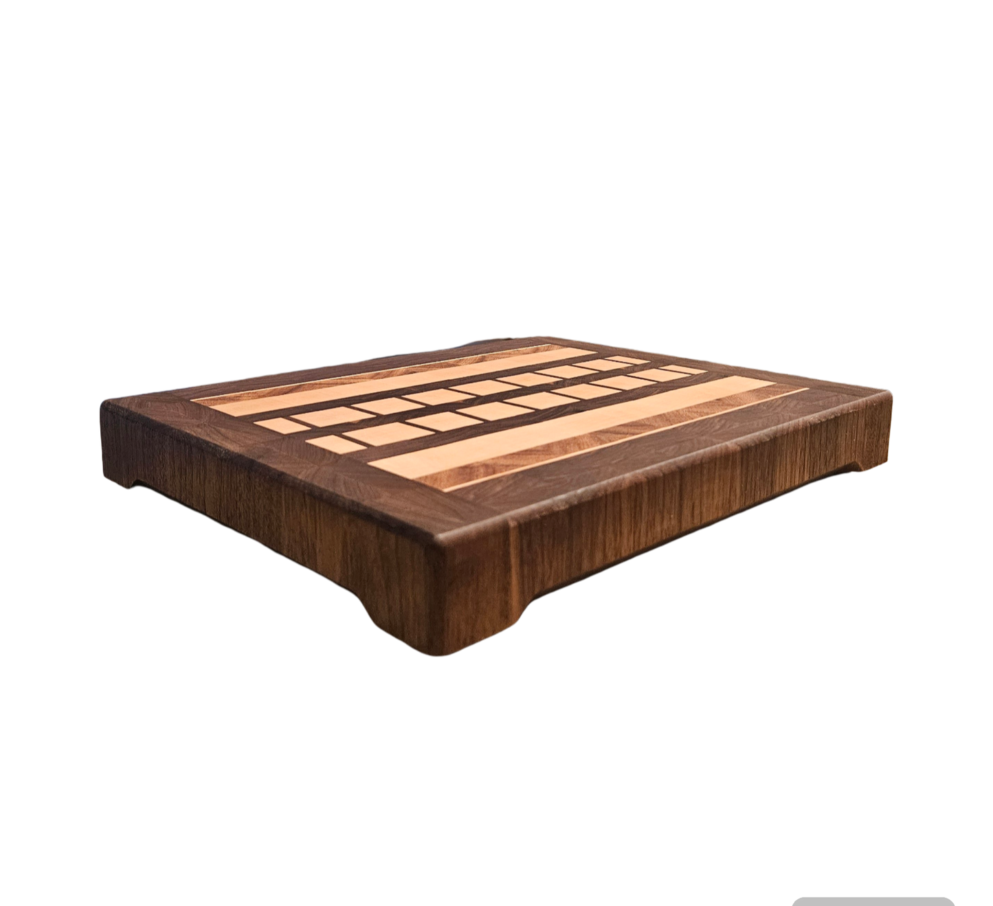 Walnut, Hard Maple, & Monkey Pod Butcher Block