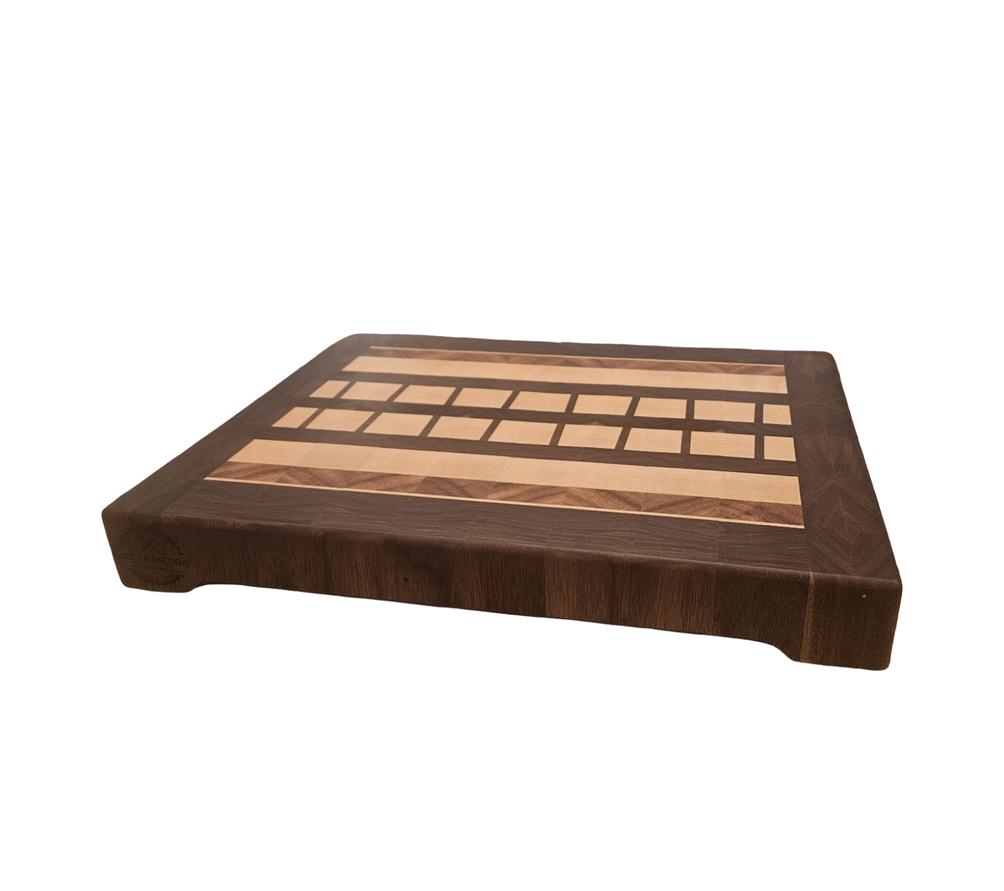 Walnut, Hard Maple, & Monkey Pod Butcher Block