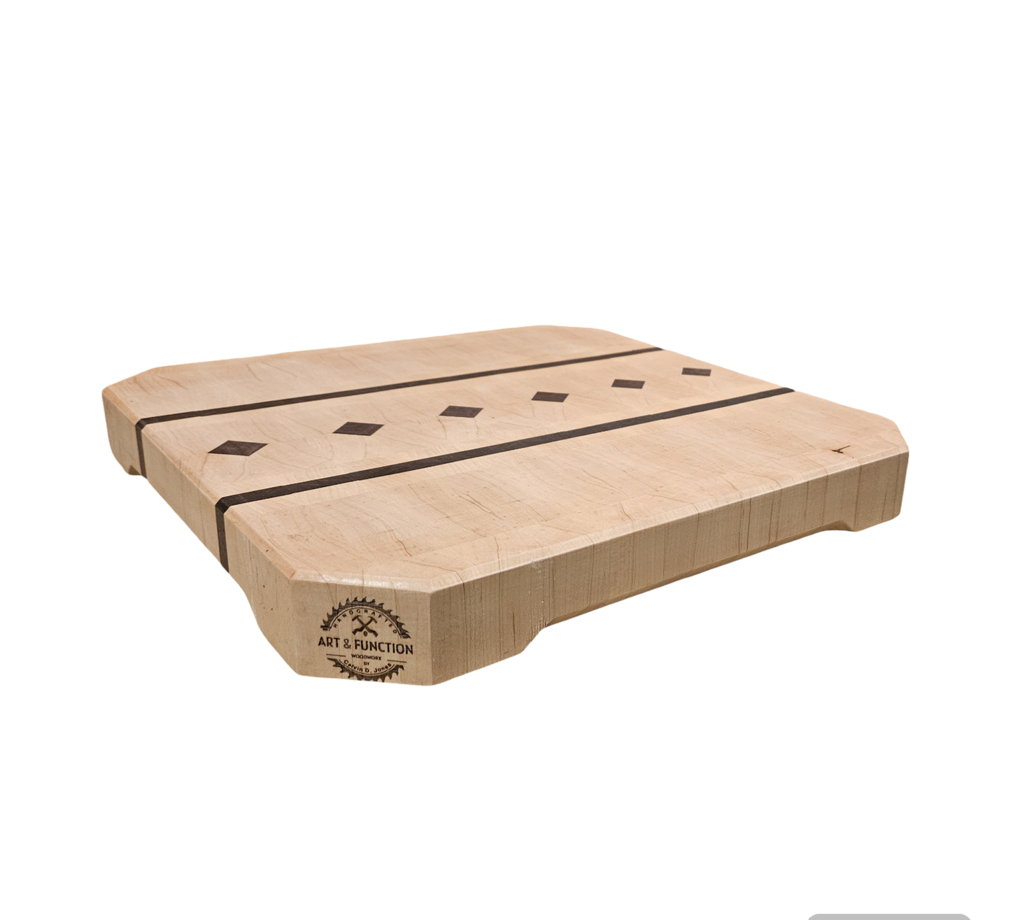 Hard Maple & Walnut Butcher Block