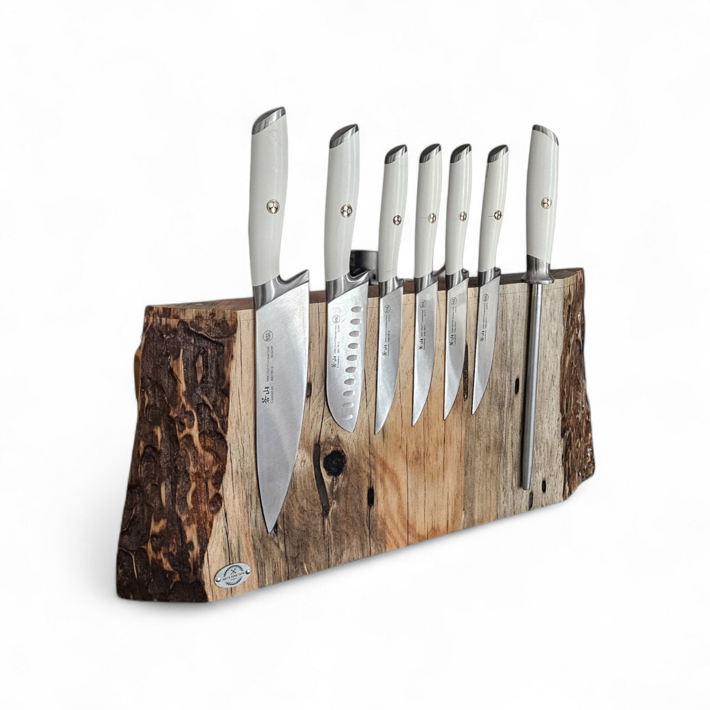 Live Edge magnetic knife holder