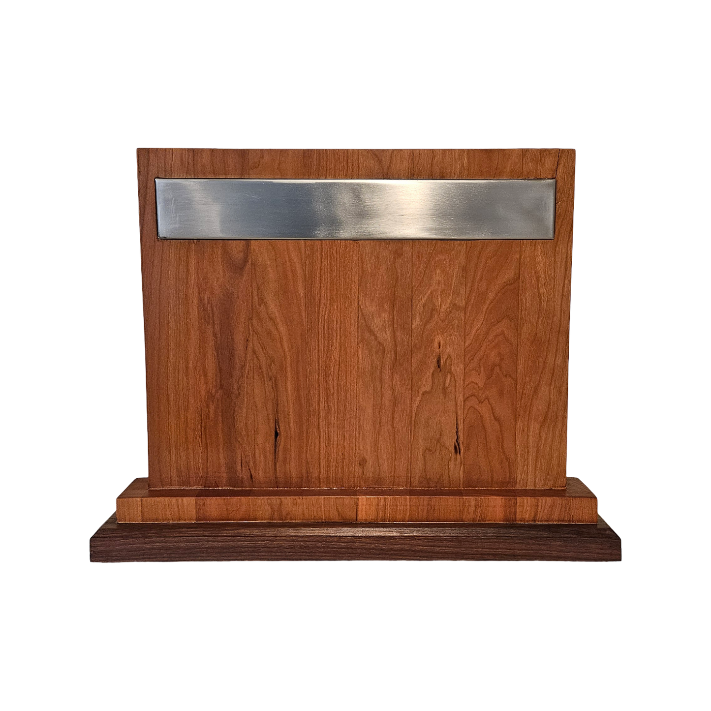 12" Cherry and Walnut Magnetic Knife Holder