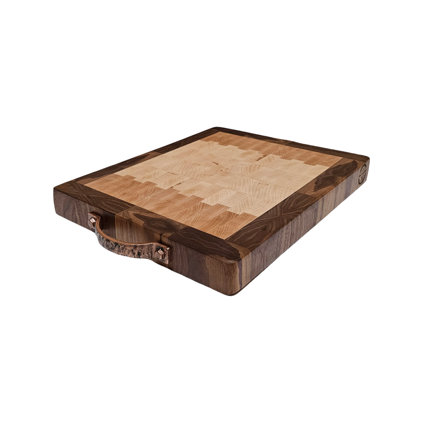 Maple and Walnut Reversible  Cutting Board